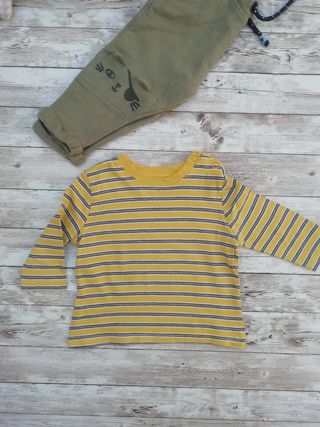 Conjunto pantalón jogger+camiseta,SFERA, t .3-6 m