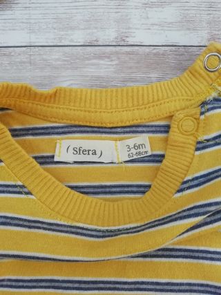 Conjunto pantalón jogger+camiseta,SFERA, t .3-6 m