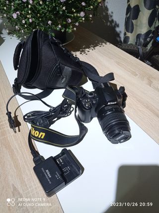 Cámara de fotos NIKON D40
