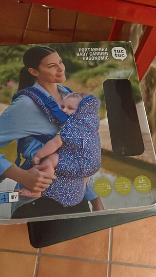 mochila bebe tuc tuc ergonomica