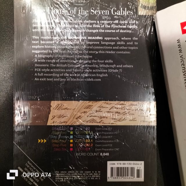 Libro "THE HOUSE OF THE 7 GABLES"