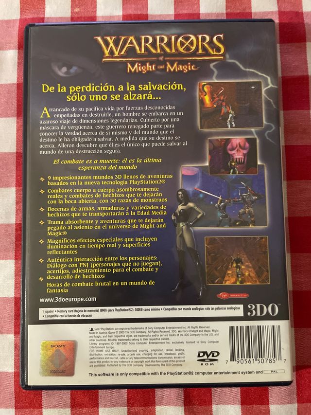 Warriors Of Might and Magic Ps2