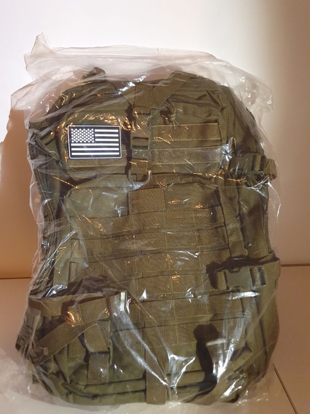 Mochila crossfit 50 litros. Mochila militar nueva