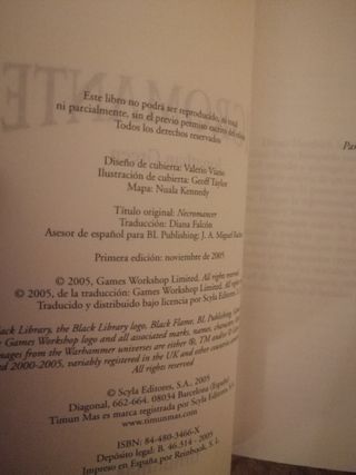 Nigromante Warhammer fantasy