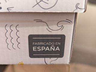 Alpargatas respetuosas de bebé en piel serraje