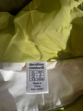 Cazadora / plumifero