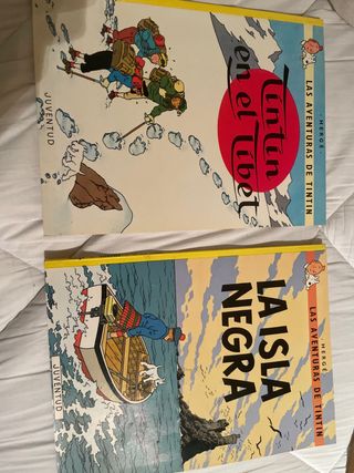 2 comics las aventuras de tintin