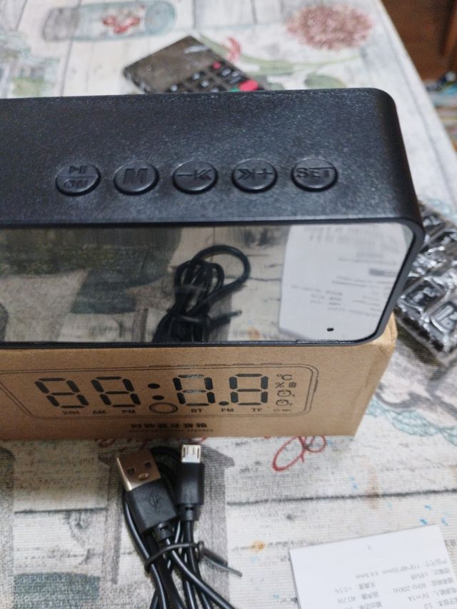 Despertador bluetooth