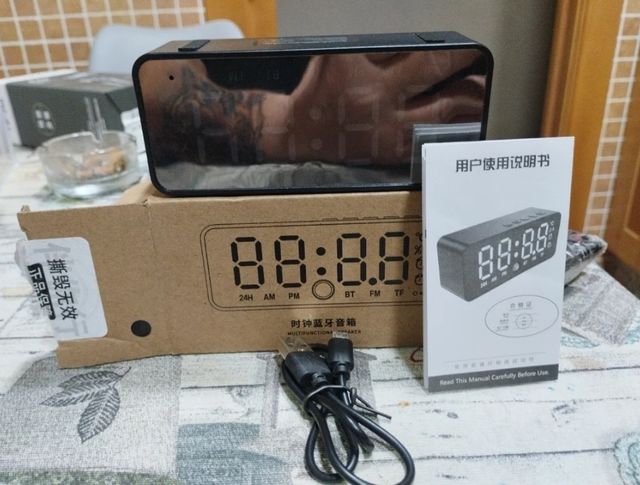 Despertador bluetooth