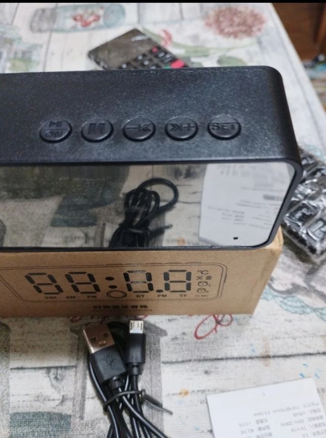 Despertador bluetooth