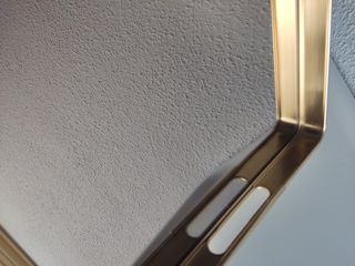 BANDEJA MB ESPEJO ROSADO años 70