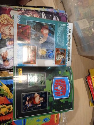 Album completo Panini Disney  Rompe  Ralph