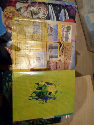 Album completo dinosaurio panini