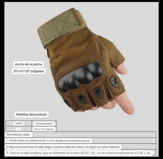 Guantes (medio dedo) NUEVOS!!!