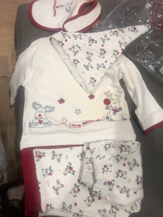Conjunto de bebe de Navidad 6 - 9 meses