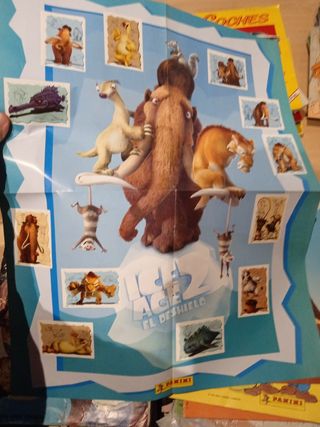 Album Panini completo ice age 2 poster