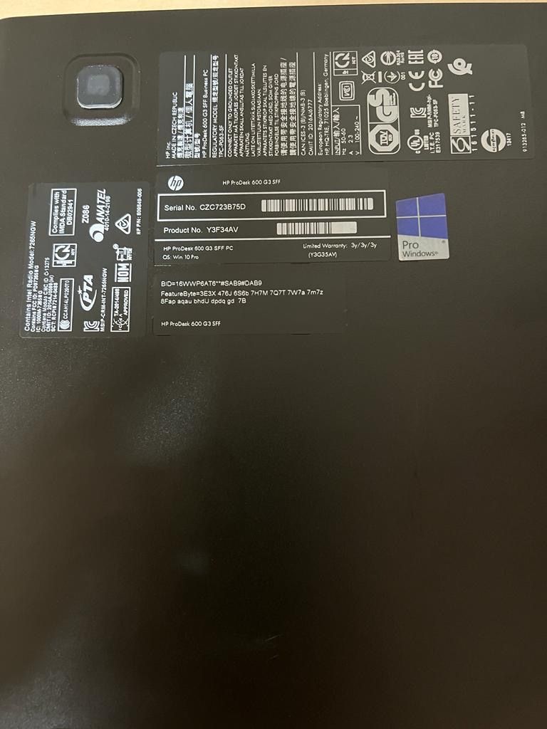 Ordenador HP Prodesk 600 afbeelding 6