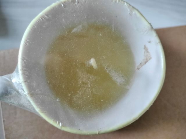 Candela nella tazzina