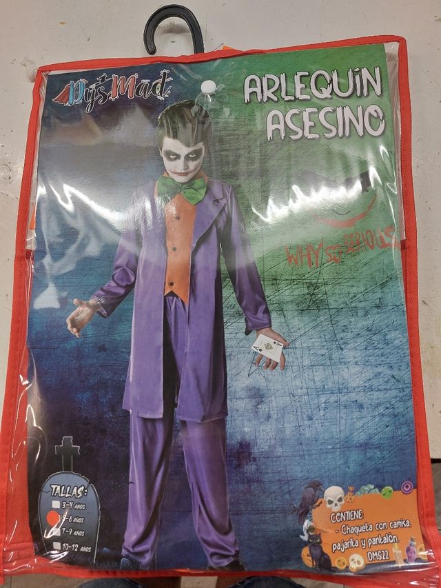 disfraz Hallowen niño