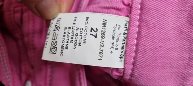 Pantalón vaquero, talla 27