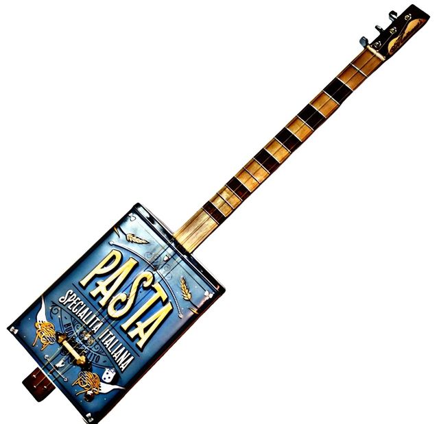Pasta Cigar Box Guitar Matteacci's