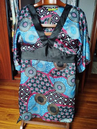 Vestido cortito Kimono