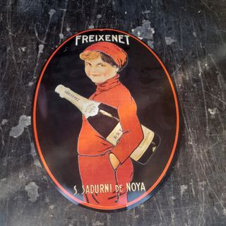 Cartel freixenet vintage