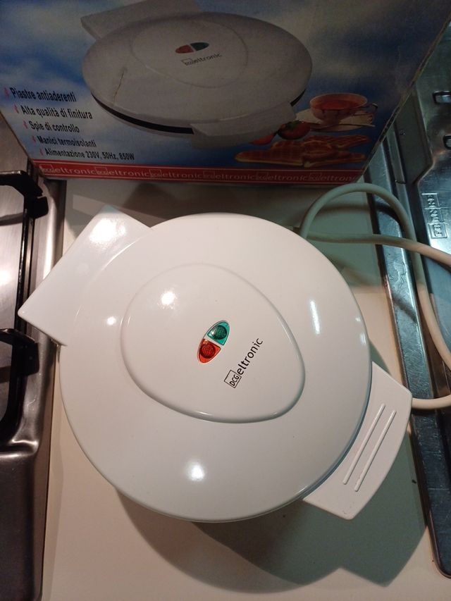 Piastra elettrica per waffle