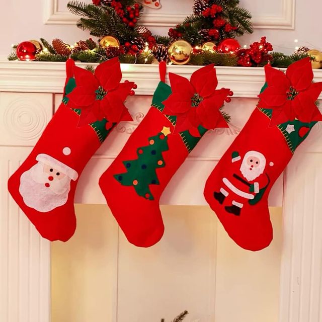 OFERTA 15 Flores Navideñas Poinsettia NUEVO