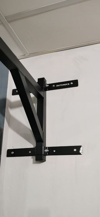 Saco de boxeo y soporte pared