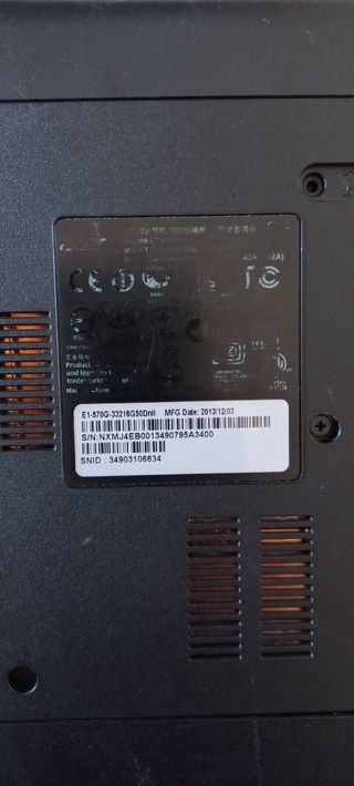 PORTÁTIL ACER CORE I3 