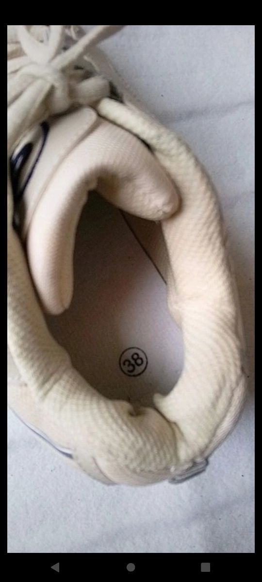 Scarpe da ginnastica panna 38 Tom