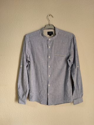 Camisa de rayas manga larga Pull & Bear 