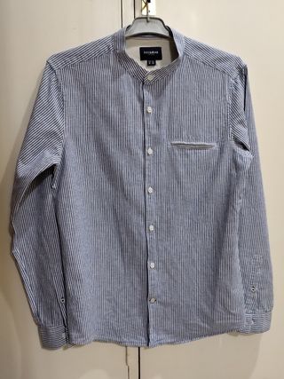 Camisa de rayas manga larga Pull & Bear 