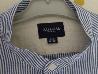 Camisa de rayas manga larga Pull & Bear 