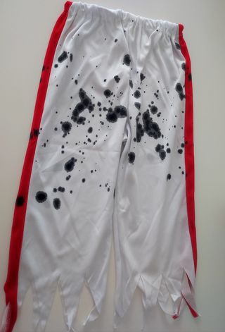 Disfraz zombi fútbol americano. 140cm