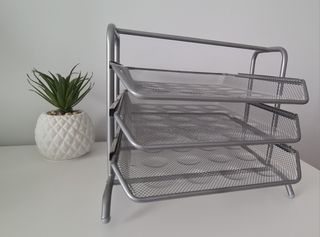 Bandeja portadocumentos 3 estantes