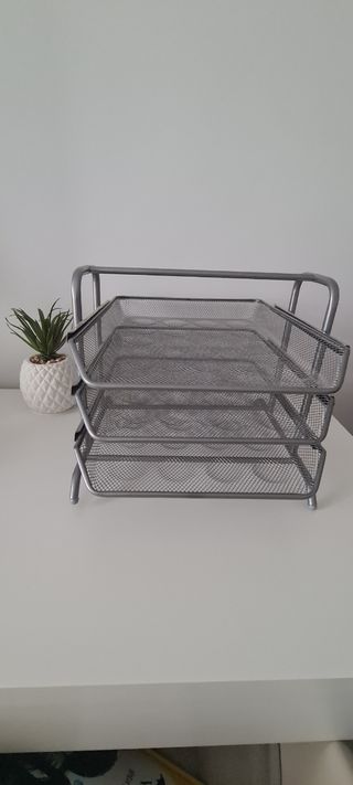 Bandeja portadocumentos 3 estantes