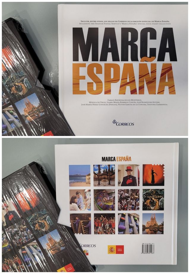 Libro de filatelia MARCA ESPAÑA