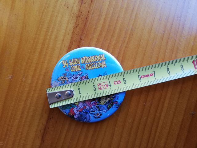 Mortadelo y Filemon chapa oficial Ibañez pin Salon