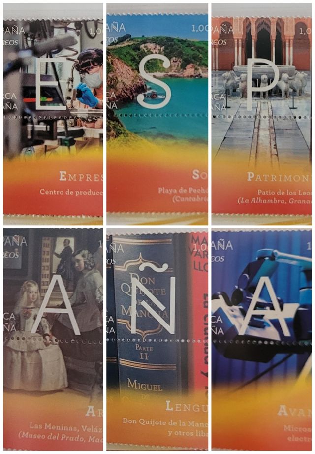 Sellos edición especial MARCA ESPAÑA