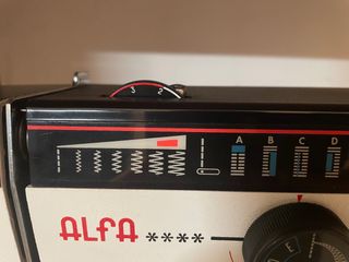 Maquina coser Alfa Zig Zag a estrenar