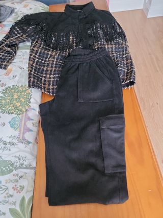 ⁶CONJUNTO DE SOBRECAMISA Y PANTALON (regalo camise