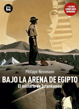 libro bajo la arena de Egipto