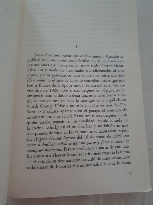 Novela "El libro de las ilusiones"