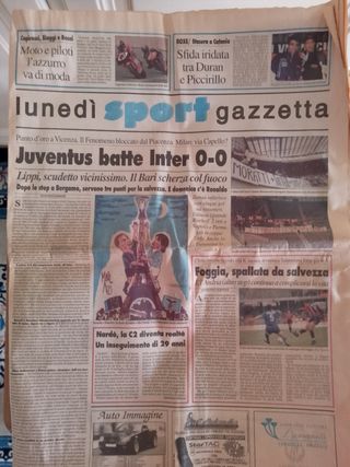 Quotidiano sportivo con ERRORE