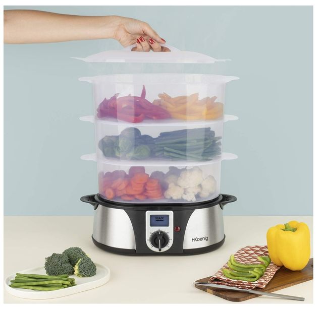 VAPORERA ELECTRICA - 12L. -1000W - TEMPORIZADOR