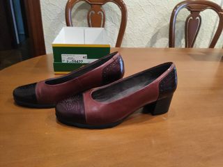 Zapatos tacón bajo 5cm