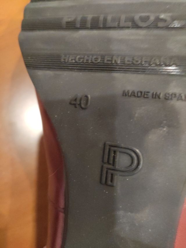 Zapatos tacón bajo 5cm