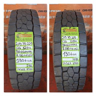 215 75 17.5 BRIDGESTONE juego de 2 REF 17567 17568
